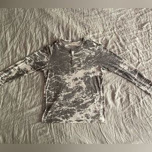 Sol Angeles marbled Henley tee
